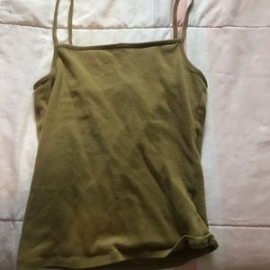 green garage tank top